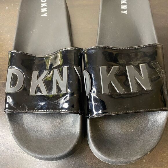 Dkny Other - DKNY men’s black slides flip flop sandals, size 11m